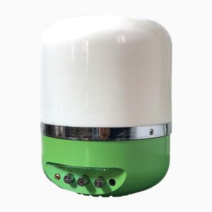 Lampe de Bureau Space Age Europhon Verte par Adriano Rampoldi, Italie, 1970s