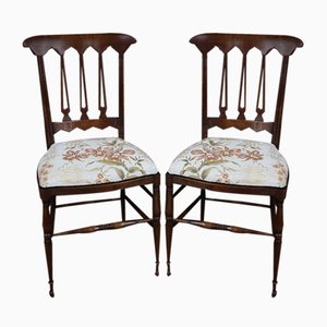 Set of Italian Red Cherry Chairs by Colombo Sanguineti, 1950