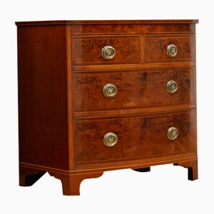 Sheraton Revival Mahogany Chest of Drawers, 1900s