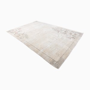 Vintage Faded Rug in Wool