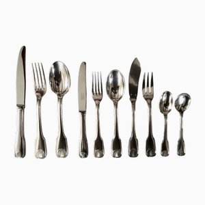 Set di posate vintage in argento di Orfèvrerie Francois Frionet, 1959, set di 80