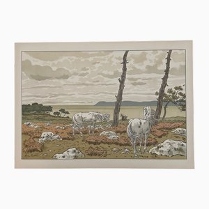 Henri Rivière, Les Aspects de la Nature: La Baie, Lithograph