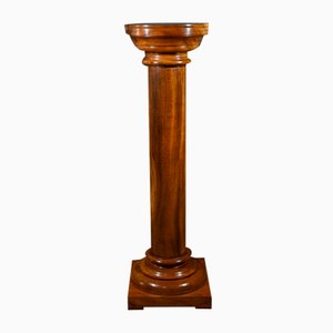 Art Deco Walnut Column, 1930