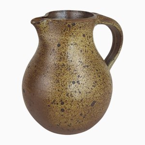 Pyrite Stoneware Pitcher by Charles Gaudry, 1960s