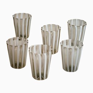 Italian Tequila Glasses by Angelo Ballarin for Ribes Studio, 2004, Set of 6