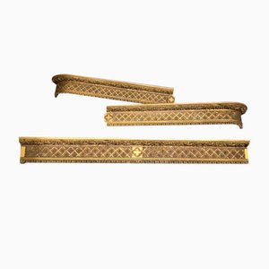 Large Gilt Pelmet Set, 1850, Set of 3