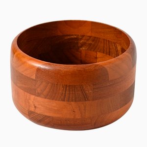 Mid-Century Danish Teak Bowl from Kjeni, 1970s