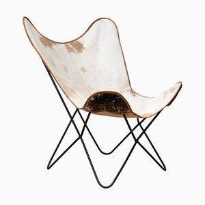 Silla Butterfly BKF de cuero de vaca, 2000