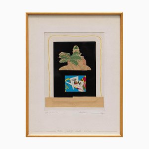 Ducet, El Juego de los Ocho, Collage, 1976, Enmarcado