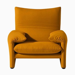 Maralunga Armchair by Vico Magistretti for Cassina