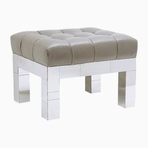Vanity Hocker oder Ottomane aus der Cityscape Serie von Paul Evans, 1970er