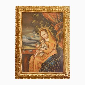 Virgin and Child, Late 19th Century, Oil on Canvas