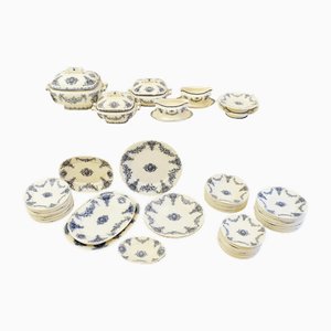 Medaillon Dinner Service in Porcelain from Boch, Set of 76