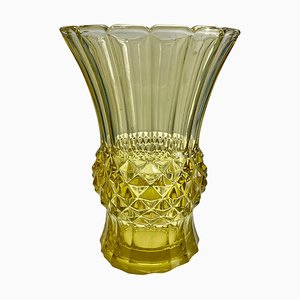 Vase Baden Art Déco Série Luxval par Charles Graffart pour Val Saint Lambert, 1934