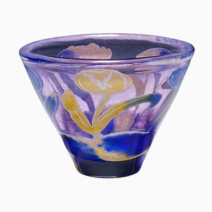 Bol Art Vintage en Verre Tulpan par Astrid Gate, 2006