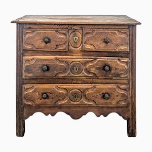 Louis XIV Style Chest of Drawers in Walnut