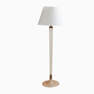Model N ° 529 Blown Glass Floor Lamp attributed to Carlo Scarpa for Venini, 1942