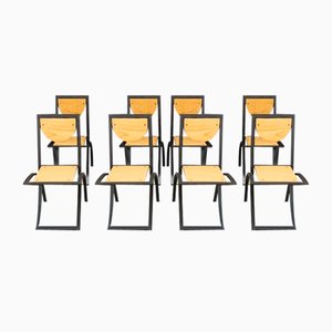 Sinus Dining Chairs by Karl Friedrich Förster for Kff, 1990s, Set of 8