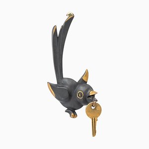 Porte-Clés Oiseau par Walter Bosse, Vienne, 1950s