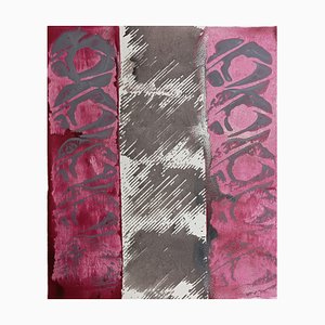 André-Pierre Arnal, Composition, Mixed Media on Paper, 2012