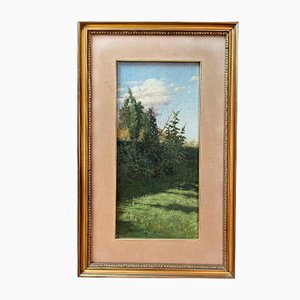 Ugo Gheduzzi, Italie, 1910s, Huile sur Carton