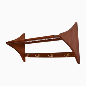 Danish Modern Hat Rack in Teak, 1960s