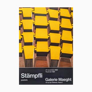 Peter Stämpfli, Large Original Expo 80 Poster, 1989, Litografia