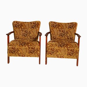 Set of Vintage Art Deco Chairs, 1930s
