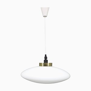 UFO Glass Pendant Light, 1970s