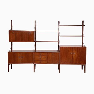 Vintage Wandsystem aus Palisander von Louis Van Teeffelen für Wébé
