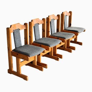 Chaises de Salle à Manger Vintage, Suède, 1960s, Set de 4