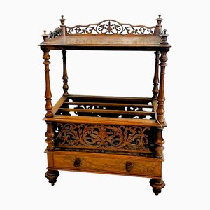 Bolognese Etagère in Olive Tree and Briar, 19th Century