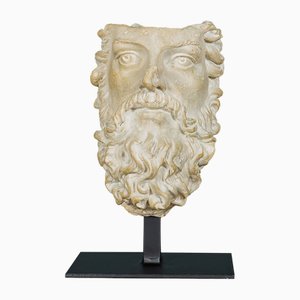 Tassos Bust on Stand from Pure White Lines