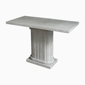 Travertine Console, 1970s