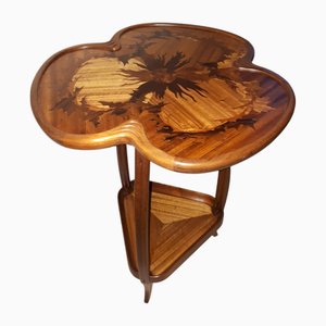 Majorelle Pedestal Table with Thistle by Louis Majorelle