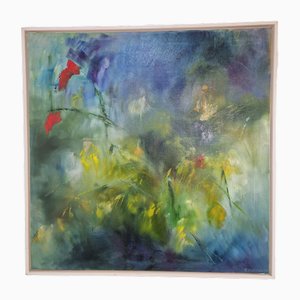 Mique De Boer, Abstract Composition, 1993, Oil on Canvas