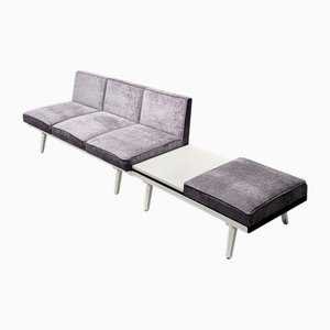 Steel Frame Modular Sofa by George Nelson for Herman Miller, 1960s, Set of 7