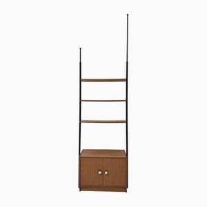 Mid-Century Walnut Wall Shelf, 1960s