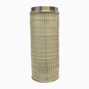 Lampada da terra Art Deco industriale di Holophane, anni '30