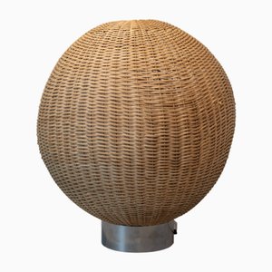 Straw Shade Floor Lamp from Gian, 1970s