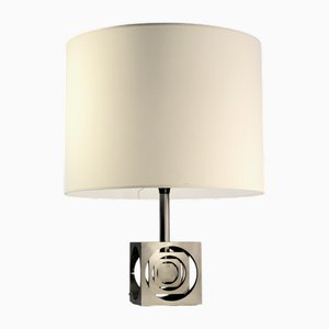 Lampada da tavolo Op Art attribuita ad André Galaty, Francia, anni '70