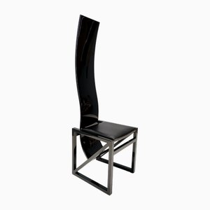 Chaise Edo, Japon Postmoderne attribuée à Kisho Kurokawa pour PPM Corporation, 1980s