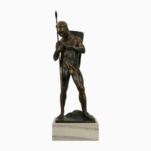 Ludwig Eisenberger, Chasseur de Lance, 1910, Bronze