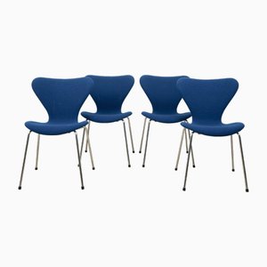 Series 7 3107 Chairs by Arne Jacobsen for Fritz Hansen, 1993, Set of 4