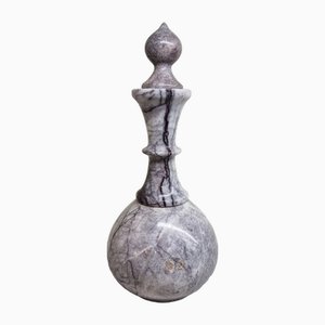 Vintage Grey and Beige Marble Bottle, 1970s