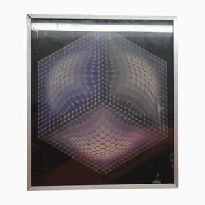 Victor Vasarely, Bruckmann Serie Xexa Dome, 1970s, Serigraph