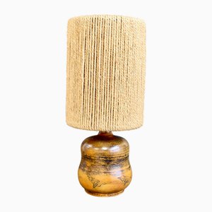 Mid-Century French Ceramic Table Lamp by Jacques Blin, 1950s