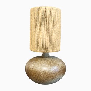 Französische Vintage Tischlampe aus Keramik, 1970er
