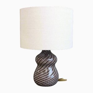 Lampe de Bureau Vintage en Verre Murano, Italie, 1970s
