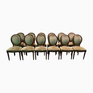 Louis XVI Style Chairs, Set of 12